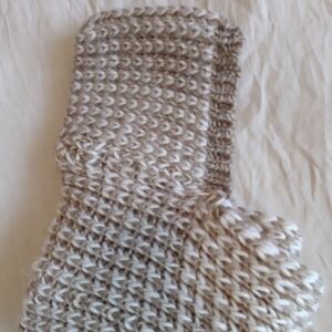 Cozy Knit Hooded Scarf